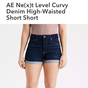 American Eagle Ne(x)t Level Stretch Curvy Shorts
